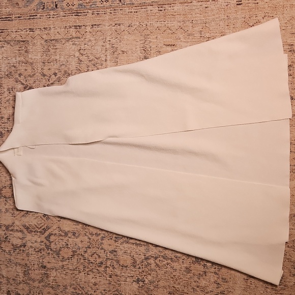 Cyrus Women's Coordinating Set Open Long Vest And Pull On Cropped Pants - Picture 2 of 10